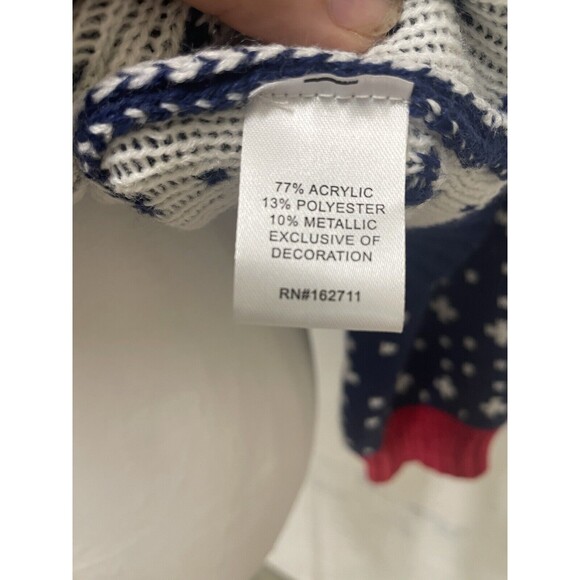 99‎ Jane Street Scottie Dog Holiday Christmas Sweater Women’s Size SMALL Jeweled - Picture 4 of 5